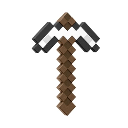 Minecraft Iron Pickaxe Battle Toy, Kid-Sized For Role-Play & Costumes, Inspired By The Video Game - Bild 1 von 6