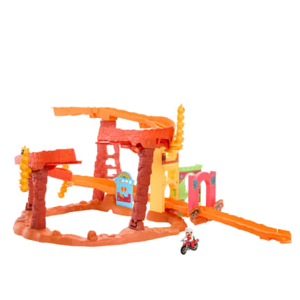 Hot Wheels Marios Wüstenabenteuer Spielset Und Spielzeugmotorrad Aus Dem Super Mario Galaxy Film - Image 1 of 