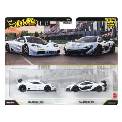 Hot Wheels Premium Car Culture 2'Li Paket, 1:64 Ölçekli 2 Adet Metal Mclaren Araçtan Oluşan 2'Li Paket - Image 1 of 