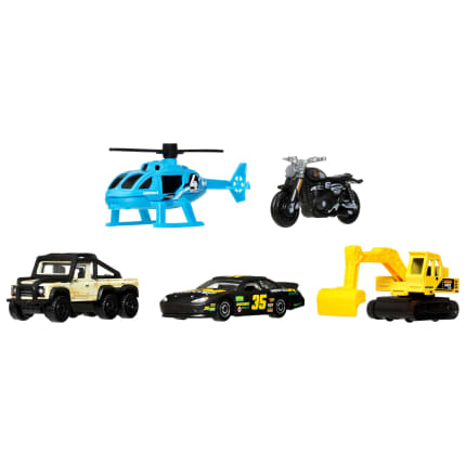 Matchbox Der Film 5Er-Pack Set An Die-Cast-Spielzeugautos Oder -Trucks Im Maßstab 1:64, Set Aus 5 (Stile Können Abweichen) - Image 1 of 
