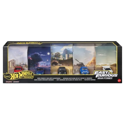 Hot Wheels Premium Fast & Furious Szybcy i wściekli 25 rocznica Samochodziki 5-pak Auta zabawki dla dzieci 3+, fanów i kolekcjonerów - Bild 1 von 