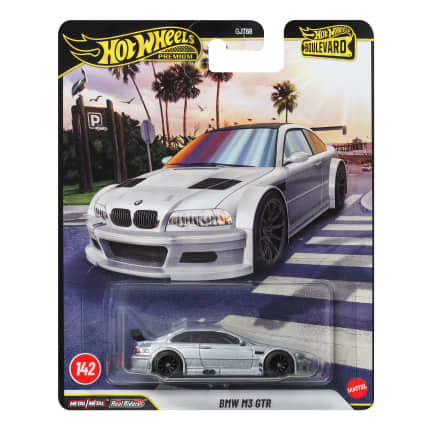 Hot Wheels Premium Boulevard BMW M3 GTR (E46) Samochód 1:64 Zabawka 3+ - Image 1 of 1