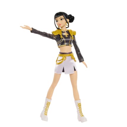 Muñeca De Zoey De  Huntr/X De Las Guerreras K-Pop Que Canta “Golden” Con Conjunto Extraíble Y 5 Puntos De Articulación - Image 1 of 6