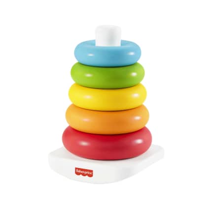 Fisher-Price - Pyramide Arc-En-Ciel - Jouet D'Éveil 1Er Âge - Dès 6 Mois - Imagen 1 de 8