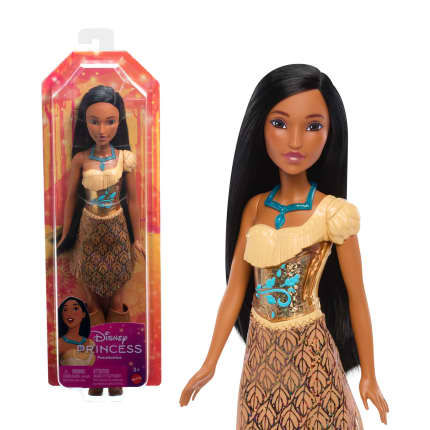 Disney Princess Pocahontas Doll With Sparkling Fashion & Accessories, Inspired By Disney Movie - Image 1 of 6