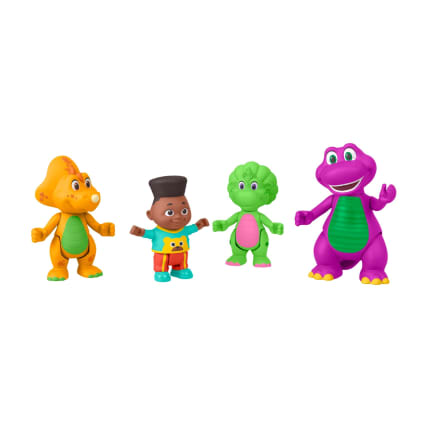 Fisher-Price Barney's World Barney Hey Friends Pack With 4 Figures - Image 1 of 6