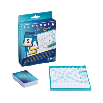 Scrabble Free Flow Towarzyska, rodzinna i imprezowa gra słowna dla dorosłych i dzieci 8+ - Image 1 of 