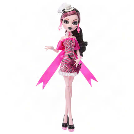 Muñeca Draculaura Boo-Riginal Creeproduction De La Línea Fiesta Monstruo-Fashion De Monster High Con Accesorios De Fotos E Invitación - Bild 1 von 