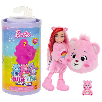 Barbie Cutie Reveal Serie Care Bears, Mini Bambola Chelsea E Accessori Con 6 Sorprese (I Modelli Possono Variare) - Image 1 of 6