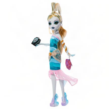 Monster High Dawn Of The Dance Lagoona Blue Reproduction Doll With Photos And Invite Accessories - Image 1 of 