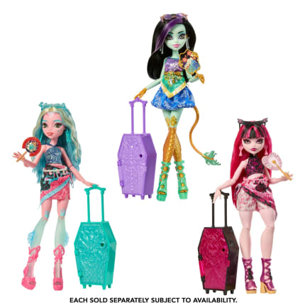 Monster High Gizemli Arkadaşlar Muhteşem Tatil Oyun Setleri, Bebek Ve Aksesuarlar - Imagen 1 de 1