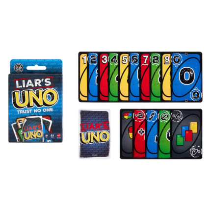 Yetişkinler, Çocuklar, Aileler, Partiler Ve Oyun Gecelerine Yönelik UNO Liars Kartlar - Image 1 of 6