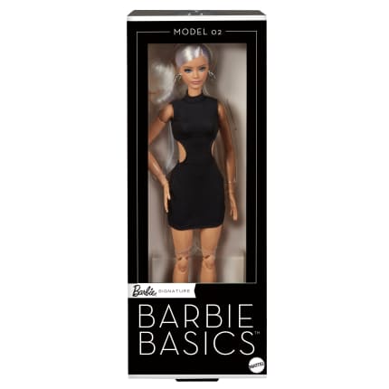 Barbie Basics Modello 02, Bambola Da Collezione Con Capelli Biondi E Abito E Stivali Da Gladiatrice Neri - Image 1 of 6
