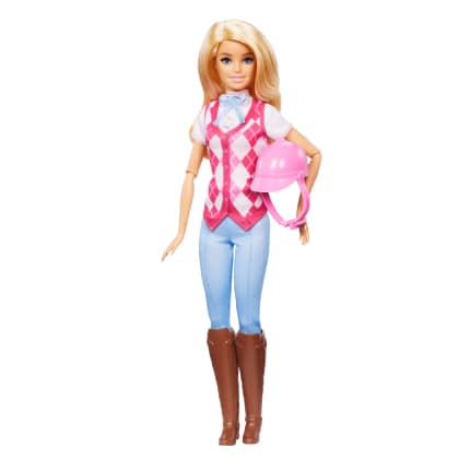 Barbie Mysteries: The Great Horse Chase, Barbie 'Malibu' Pop Met Paardrijkleding En Accessoires - Image 1 of 6