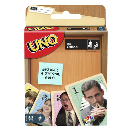 UNO The Office Παιχνίδι Καρτών Για Οικογενειακές Βραδιές Και Βραδιές Παιχνιδιού Για Ενήλικες - Bild 1 von 