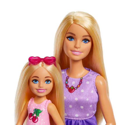 Barbie Family & Friends Dolls & Accessories, Picnic-Themed Playset With 2 Dolls & 9 Pieces - Image 1 of 5