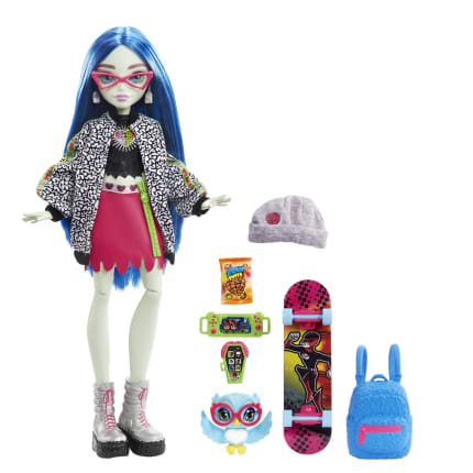 Monster High Ghoulia Yelps Doll With Pet And Accessories - Image 1 of 6