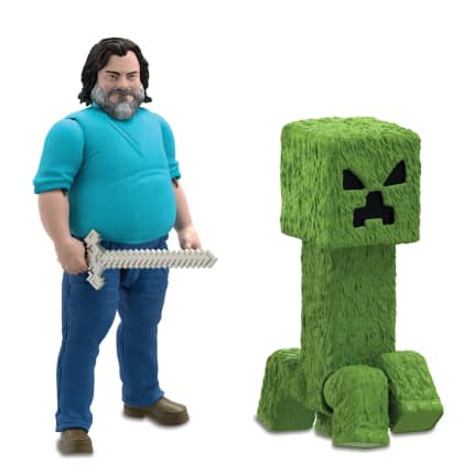 Figura De Acción A Gran Escala De Minecraft, Personaje De 30,5Cm Inspirado En La Película (Los Estilos Pueden Variar) - Imagen 1 de 6