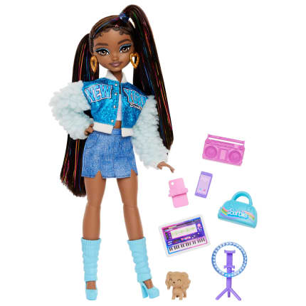 Barbie Dream Besties Barbie 'Brooklyn' Κούκλα Με 8 Αξεσουάρ Με Θέμα Τη Μουσική Και Τα Video - Image 1 of 5