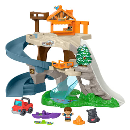 Fisher-Price Little People Ultimate Mountain Playset, Vehicle, Figures & Pieces For Toddler Play - Image 1 of 6
