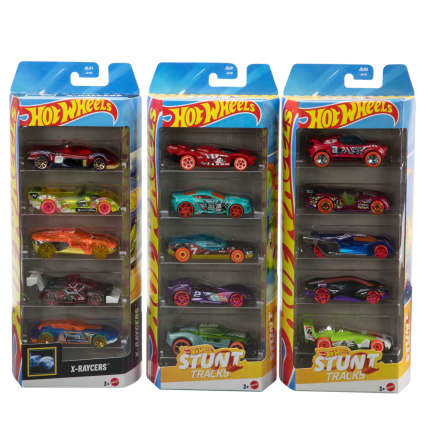 Hot Wheels Assortiment Coffrets 5 Véhicules 15 Voitures - Imagem 1 de 3