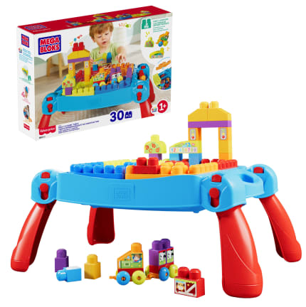 Mega Bloks Juguete de Construcción mega bloks mesa ¡construye y aprende! - Image 1 of 6