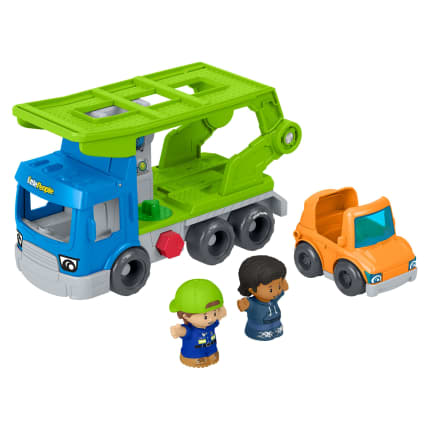Little People Juguete para Bebés Camión Transportador de Autos Carga y Rueda - Imagen 1 de 