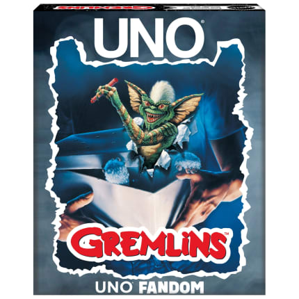 UNO Fandom Gremlins Card Game For Kids, Adults & Families, Travel & Camping For 2-10 Players - Image 1 of 6
