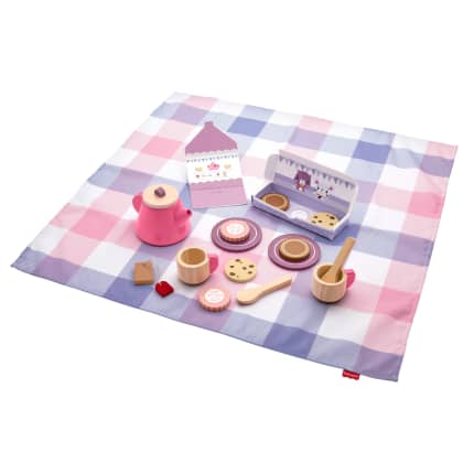 Service à Thé de Pique-Nique en Bois Fisher-Price - Imagen 1 de 6