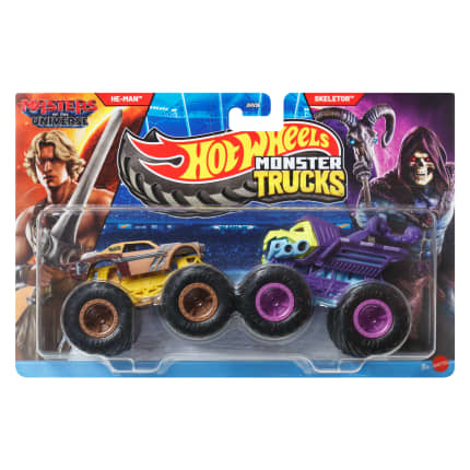 Hot Wheels Monster Trucks Masters Of The Universe Paquete de 2 Autos - Imagen 1 de 2