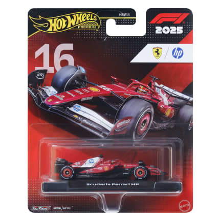 Hot Wheels Collector Vehículo de Colección Equipo Scuderia Ferrari HP Formula 1 Charles Leclerc - Image 1 of 