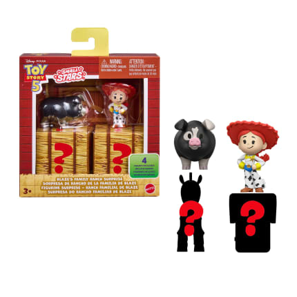 Disney And Pixar Toy Story 5 Small Stars Blaze's Family Ranch Surprise Stylized Mini Figures 4 Pack - Image 1 of 6