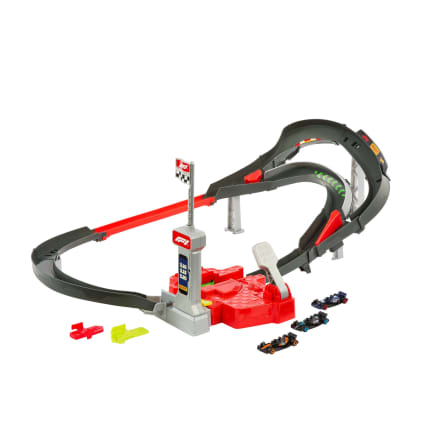 Hot Wheels Racing Formula 1 Sprint Race Circuit Track Set With 3 Die-Cast Toy Cars in 1:64 Scale - Image 1 of 6