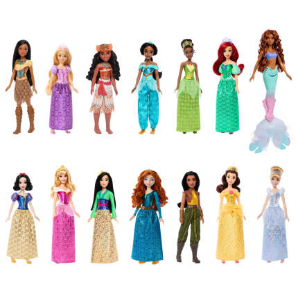 Disney Princess Fashion Dolls With Sparkling Outfits And Accessories, inspired By Disney Movies - Image 1 of 6