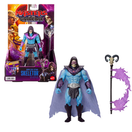 Masters Of The Universe Skeletor Havoc Staff Attack Feature Figure, 5.5 Inch Twist & Release Toy - Image 1 of 6