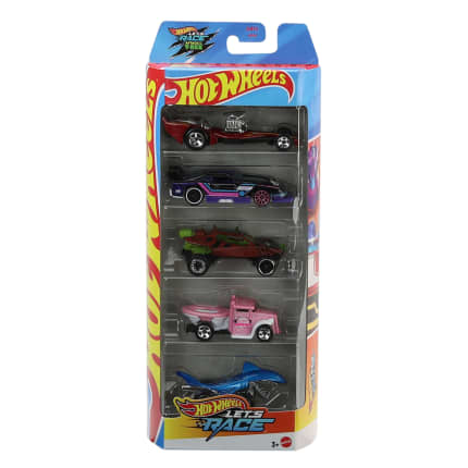 Hot Wheels Let's Race 5-Pack Of Die-Cast Cars & Trucks - Image 1 of 6