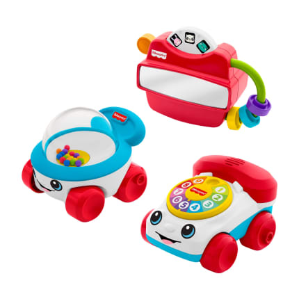 Fisher-Price Modern Classics Gift Set Of 3 Baby Activity Toys For Developmental Play - Image 1 of 6