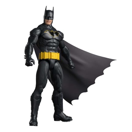 DC 12-Inch Batman Action Figure, Black Batsuit, 7 Points Of Articulation - Imagen 1 de 5