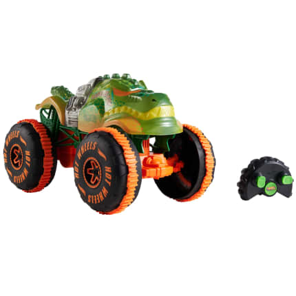 Hot Wheels Monster Trucks RC Rageasaur, Battery-Powered Remote-Control Toy Truck in 1:15 Scale - Imagen 1 de 5