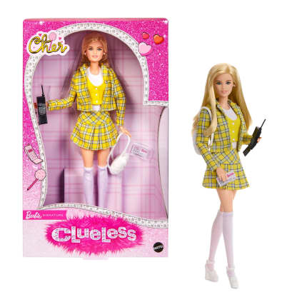 Barbie Signature Clueless Cher Collector Doll With Yellow Plaid Suit & Accessories - Image 1 of 6