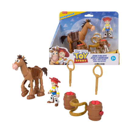 Imaginext Project Target Figura de Accion Pack de Jessie y Tiro Al Blanco - Imagen 1 de 6
