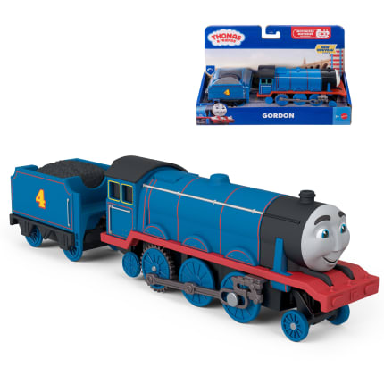 Thomas & Friends By Fisher-Price Motorized Engine, Battery-Powered Toy Train Gordon & Tender - Image 1 of 