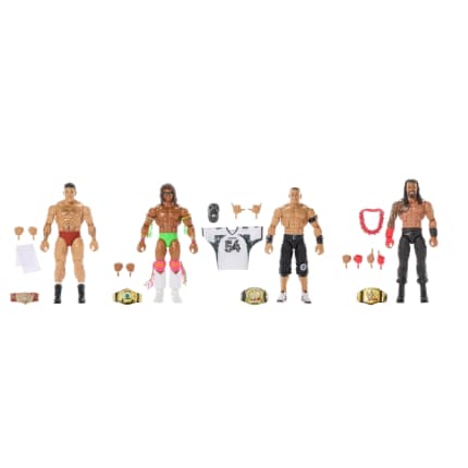 Mattel WWE Hall Of Champions 4-Pack Action Figures & Accessories, 6-Inch Collectibles Set - Imagen 1 de 6