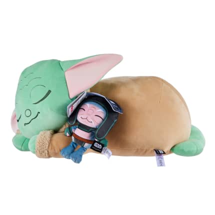 Star Wars The Mandalorian & Grogu Movie Grogu And Minch Anzellan Soft Sleepy 2 Character Plush - Image 1 of 6