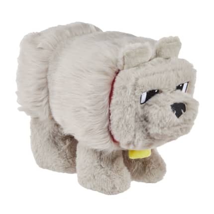 Minecraft Dennis The Wolf Interactive Plush Toy With Sounds & Moving Mouth, Inspired By The Movie - Imagem 1 de 6
