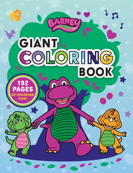 Barney: Giant Coloring Book - Image 1 of 5