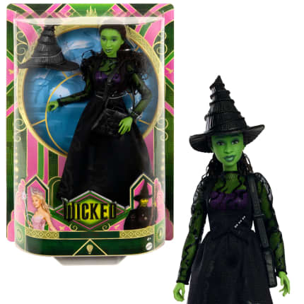 Universal Pictures’ Wicked Elphaba Fashion Doll With Removable Fashions & Accessories - Imagem 1 de 6