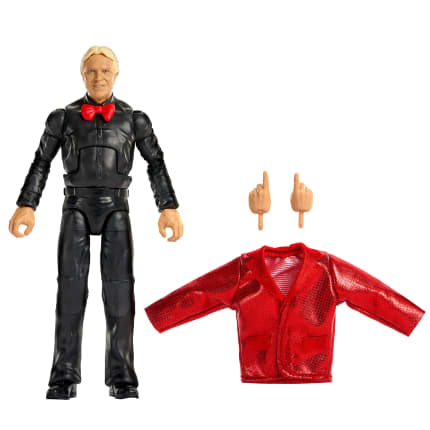 WWE Elite Legends Bobby “The Brain” Heenan Action Figure & Accessories, Series 29 6-inch Collectible - Image 1 of 6