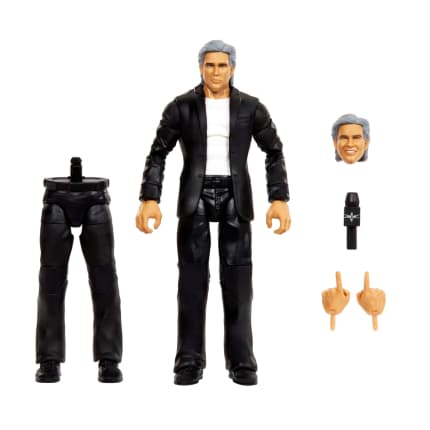 WWE Monday Night War Elite Collection Eric Bischoff Action Figure & Accessories 6-Inch Set - Imagen 1 de 6