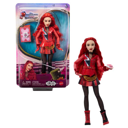 Disney Descendants: Wicked Wonderland, Red, Daughter Of Queen Of Hearts Fashion Doll & Accessory - Image 1 of 